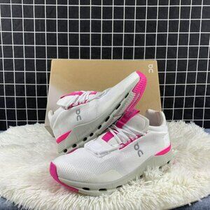 New On Cloud Cloudnova "Barbie" Women Pink Shoes White
